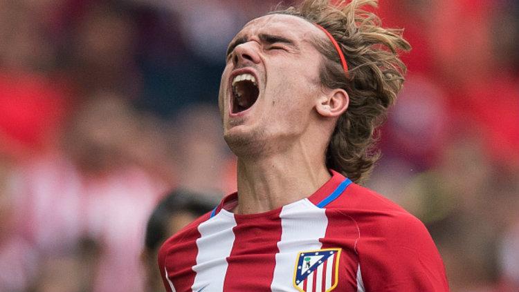 Striker andalan Atletico Madrid, Antoine Griezmann. Copyright: Power Sport Images/Getty Images