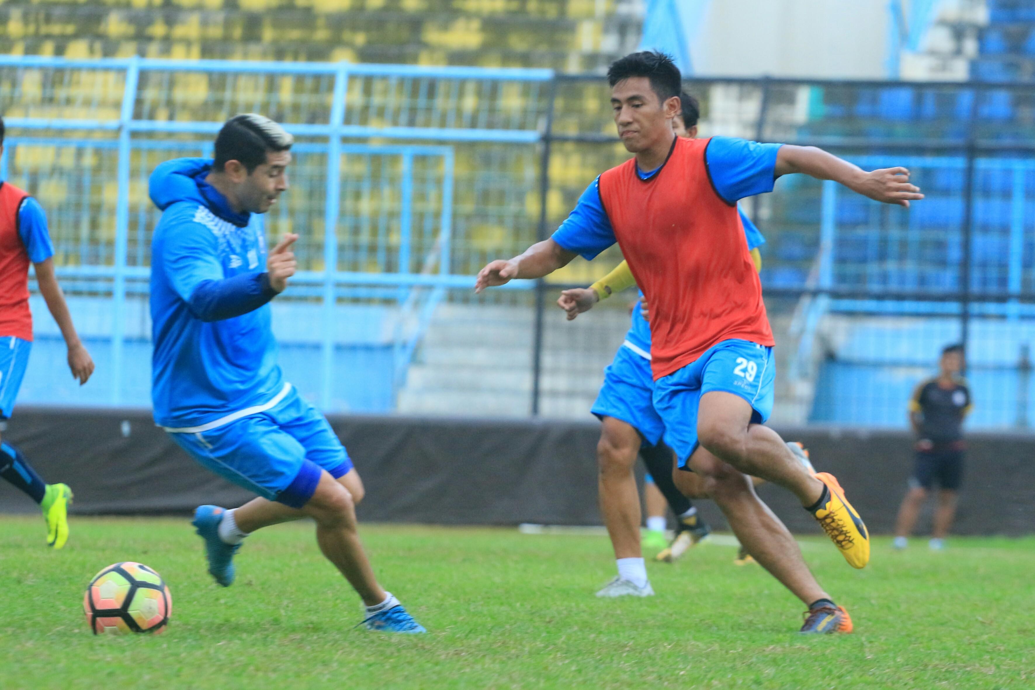 Latihan Arema FC. Copyright: Ian Setiawan/INDOSPORT