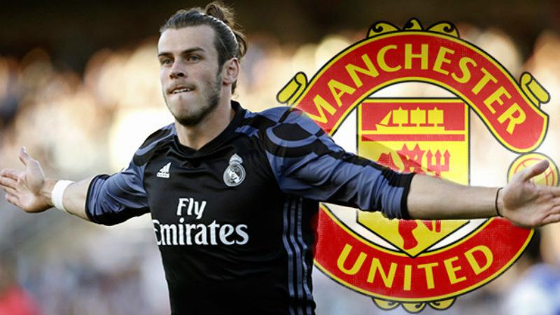 Gareth Bale dikabarkan tertarik untuk bergabung ke Manchester United. Copyright: The Sun