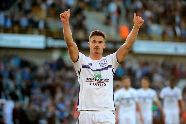 Leander Dendoncker, gelandang muda Anderlecht. Copyright: INDOSPORT