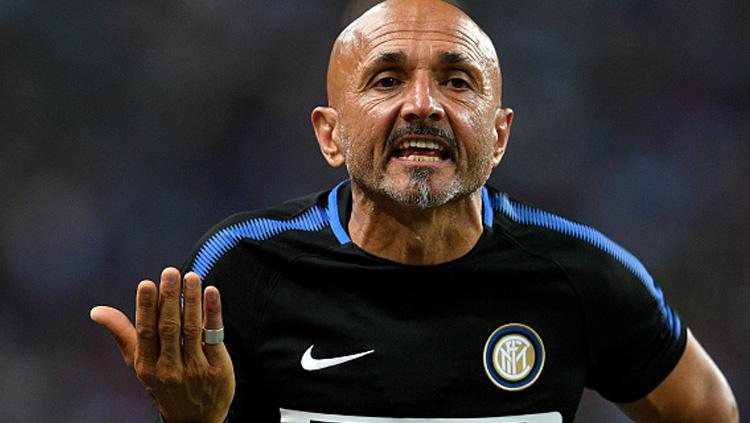 Luciano Spalletti merasa kecewa dengan permainan tim besutannya, Inter Milan saat melawan Chelsea. - INDOSPORT