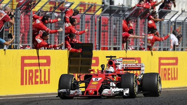 Sebastian Vettel akan menggunakan mesin bekas di GP Jepang 2019 - INDOSPORT
