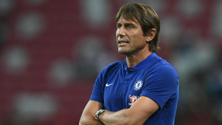 Pelatih Chelsea, Antonio Conte. Copyright: Indosport