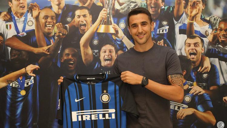 Matias Vecino resmi ke Inter Milan. Copyright: Twitter/@Inter_en