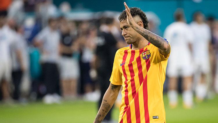 Penyerang Barcelona, Neymar. Copyright: INDOSPORT