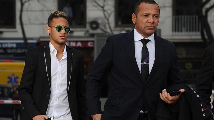 Neymar Senior dan Junior. Copyright: INDOSPORT