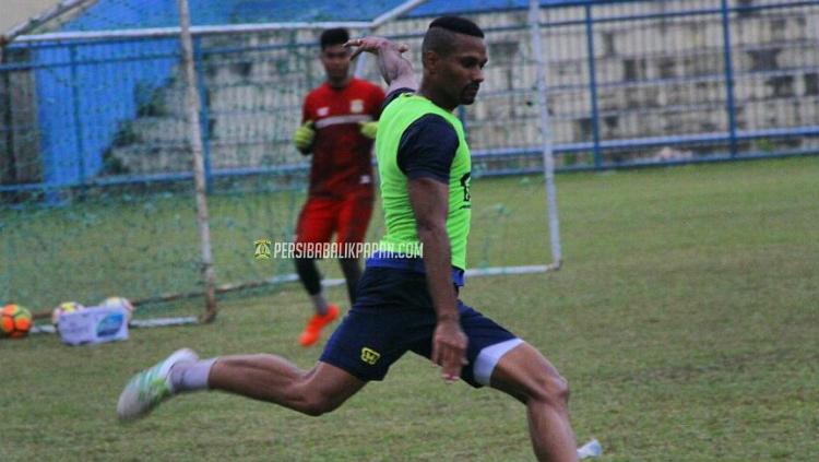 Pemain Persiba asal Brasil, Junior Lopez. Copyright: Instagram/Persiba Balikpapan