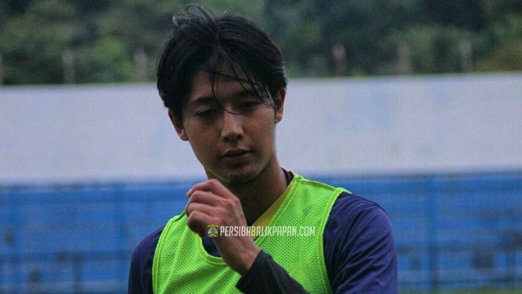 Pemain anyar Persiba, Ryutaro Karube. Copyright: Instagram/Persiba Balikpapan