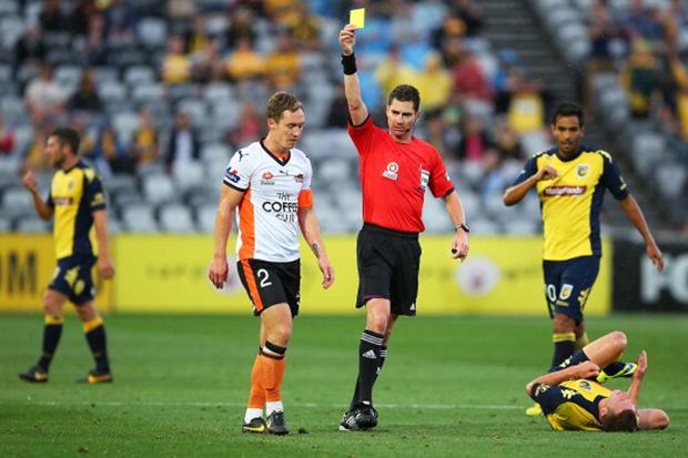 Shaun Evans termasuk salah satu wasit yang cukup tegas di Australia. Copyright: Australia Football League