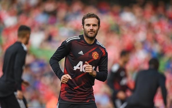 Juan Mata, gelandang Manchester United. Copyright: INDOSPORT