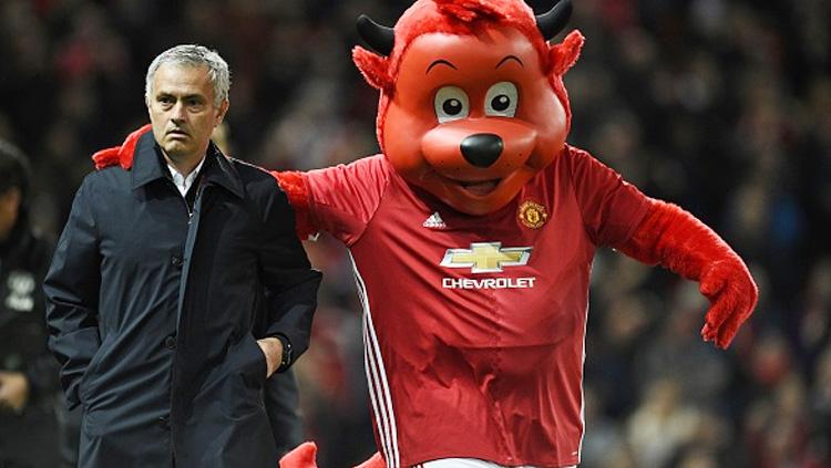 Maskot Fred the Red-Manchester United Copyright: Football265.com
