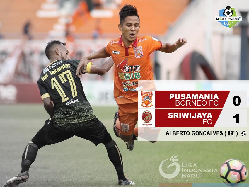 Pusamania Borneo vs Sriwijaya FC Copyright: Grafis:Yanto/Indosport/twitter@Liga1Match