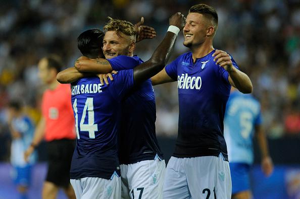 Skuat Lazio yang akan melawan Juventus dalam ajang Supercoppa Italia. Copyright: INDOSPORT