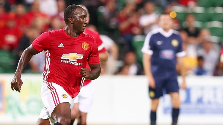 Legenda Manchester United, Dwight Yorke. Copyright: INDOSPORT