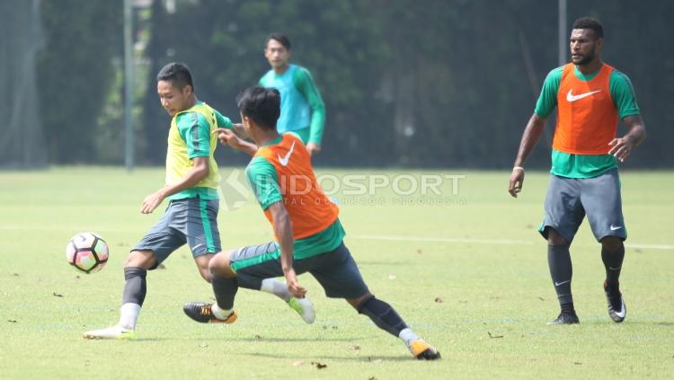 Latihan Timnas U-22 jelang SEA Games.