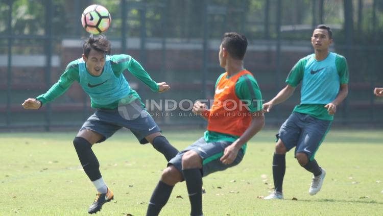 Latihan Timnas U-22 jelang SEA Games.