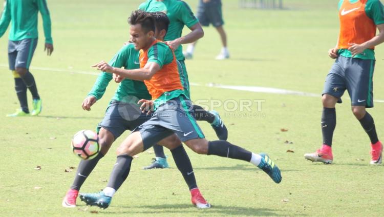 Latihan Timnas U-22 jelang SEA Games.