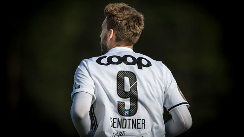 Nicklas Bendtner, penyerang klub Norwegia, Rosenborg BK.