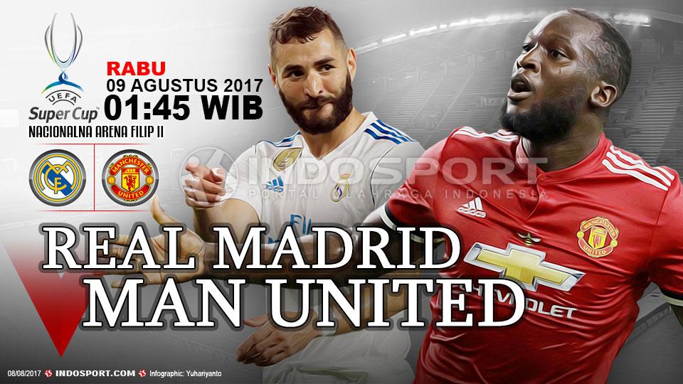 Prediksi Real Madrid vs Manchester United Copyright: Grafis:Yanto/Indosport.com