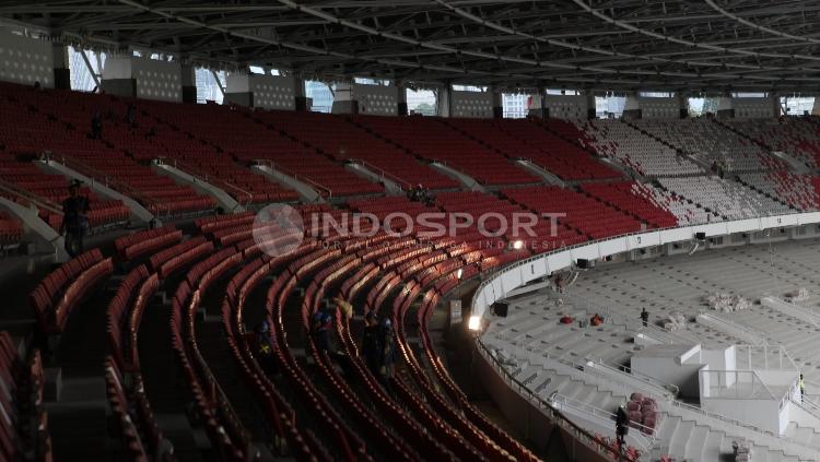 Kondisi Terkini Stadion GBK. Copyright: Herry Ibrahim/Indosport.com