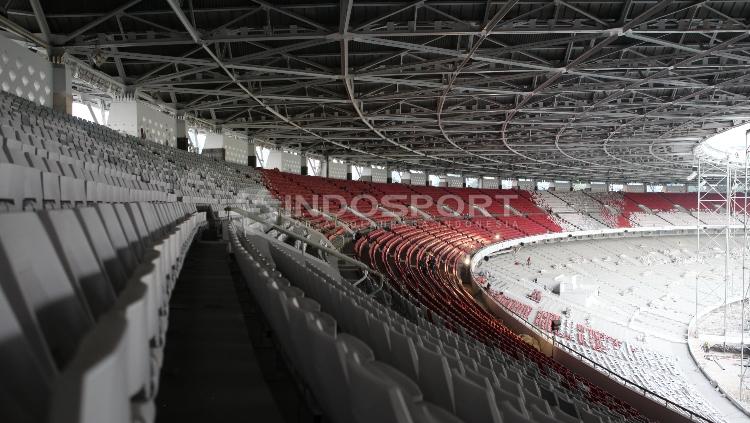 Kondisi Terkini Stadion GBK. Copyright: Herry Ibrahim/Indosport.com