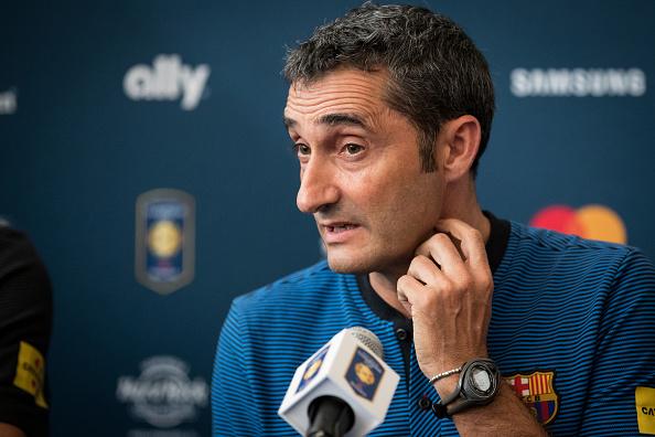 Ernesto Valverde, pelatih anyar Barcelona. Copyright: INDOSPORT