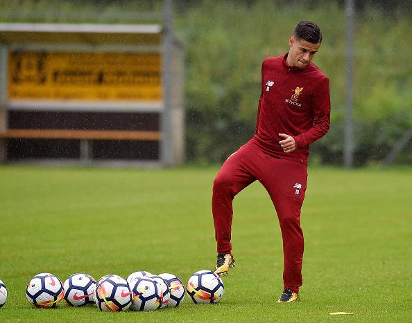 Philippe Coutinho, pemain bintang Liverpool. Copyright: INDOSPORT