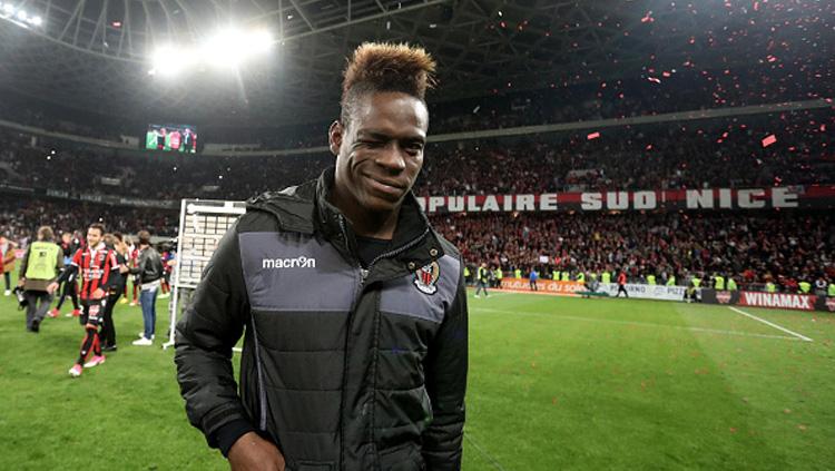 Mario Balotelli, striker OGC Nice. Copyright: INDOSPORT