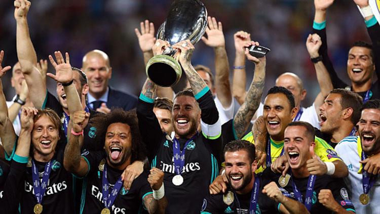 Real Madrid juara Super Eropa 2017 Copyright: INDOSPORT