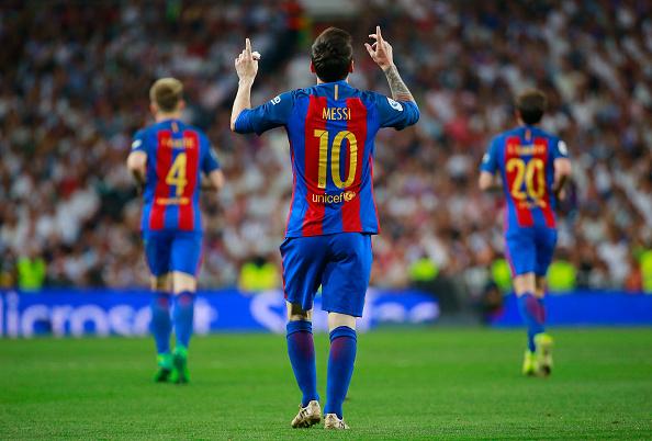 Lionel Messi, pemain megabintang Barcelona. Copyright: INDOSPORT