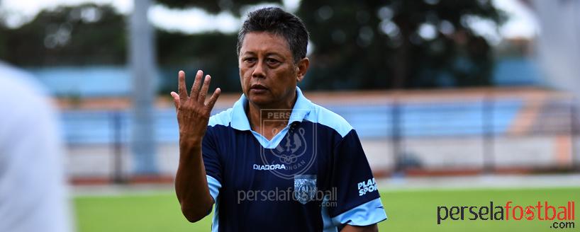 Herie Kiswanto, pelatih Persela Lamongan. Copyright: PerselaFootball