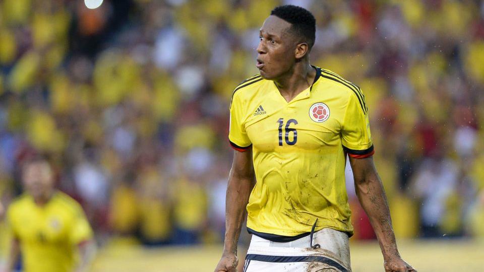 Yerry Mina. Copyright: The Sun