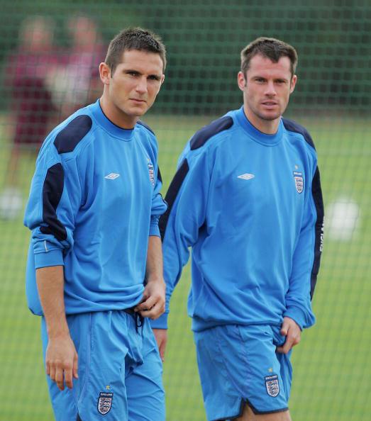 Lampard dan Carragher. Copyright: Getty Images