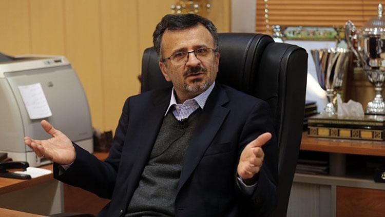 Mohammad Reza Davarzani (Menteri olahraga Iran). Copyright: Indosport.com