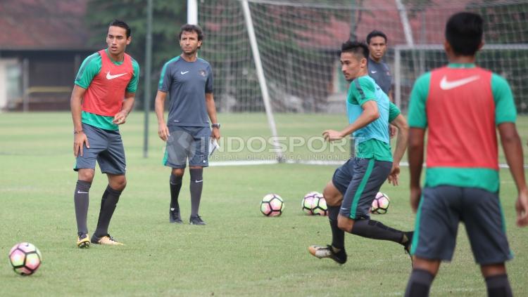 Latihan Terakhir Timnas U-22 Copyright: Herry Ibrahim/Indosport.com