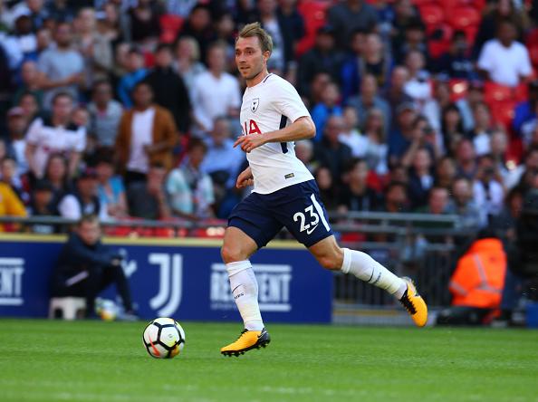 Christian Eriksen, gelandang serang Tottenham Hotspur. Copyright: INDOSPORT