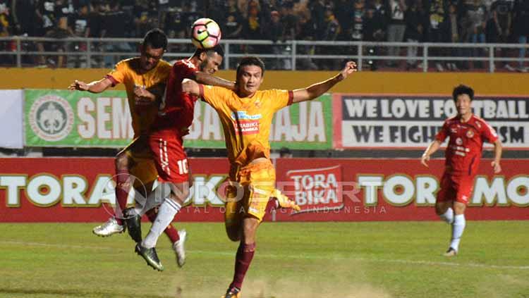 Siatuasi pertandingan Semen Padang vs Sriwijaya FC. Copyright: Taufik Hidayat/INDOSPORT