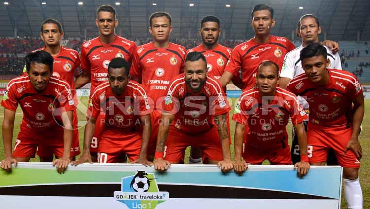 Skuat Semen Padang. Copyright: Taufik Hidayat/INDOSPORT