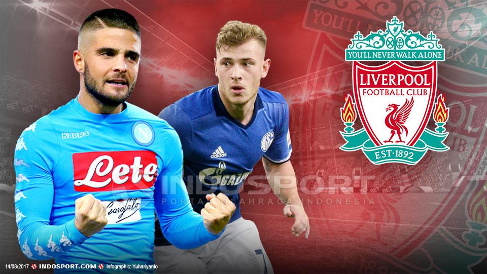 Max Meyer dan Lorenzo Insigne diincar oleh Liverpool. - INDOSPORT