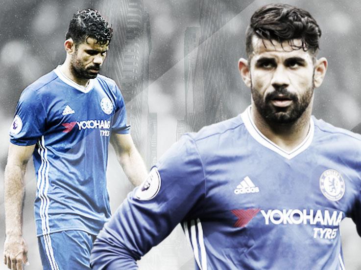 Striker Chelsea, Diego Costa. Copyright: Grafis:Eli Suhaeli/INDOSPORT