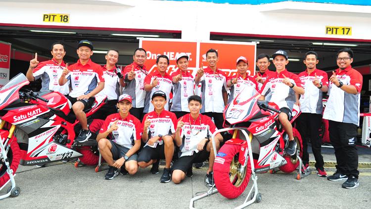 Tim Honda Racing. Copyright: Astra Honda Racing Team