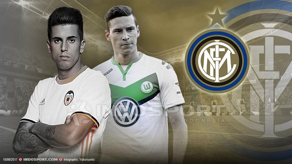 Joao Cancelo dan Julian Draxler bisa bergabung dengan Inter Milan. - INDOSPORT