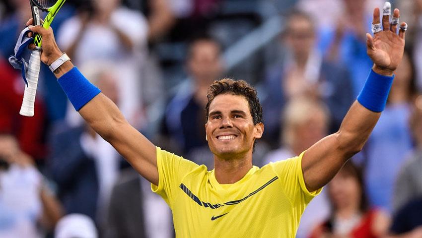 Rafael Nadal, petenis asal Spanyol. - INDOSPORT