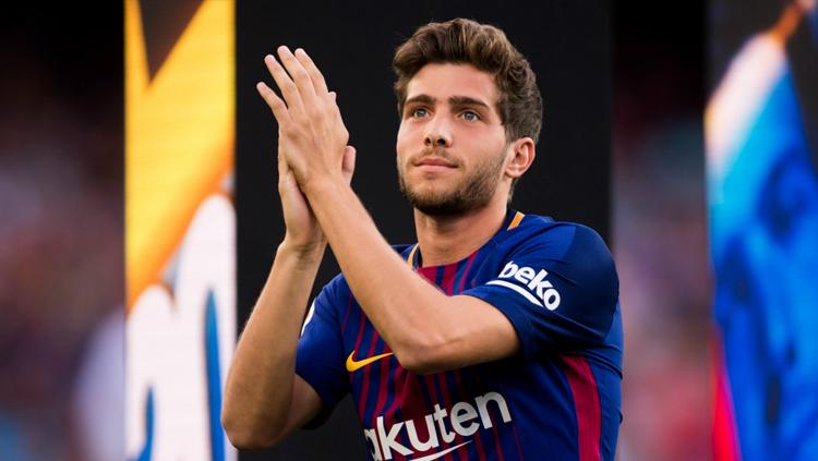 Sergi Roberto, gelandang Barcelona. Copyright: Goal Internasional