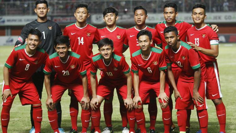 Skuat Timnas Indonesia U-22. Copyright: PSSI