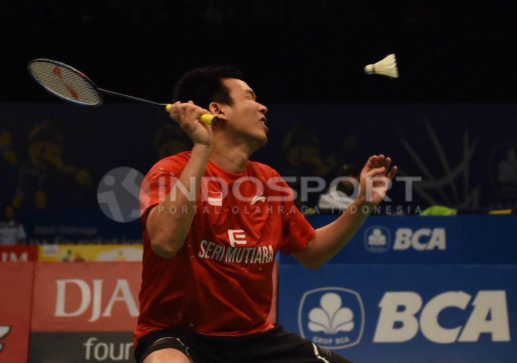 Hasil jepretan fotografer INDOSPORT, Herry Ibrahim, berhasil menjadi yang terbaik di ajang Indonesia Open 2017. Copyright: Herry Ibrahim/INDOSPORT