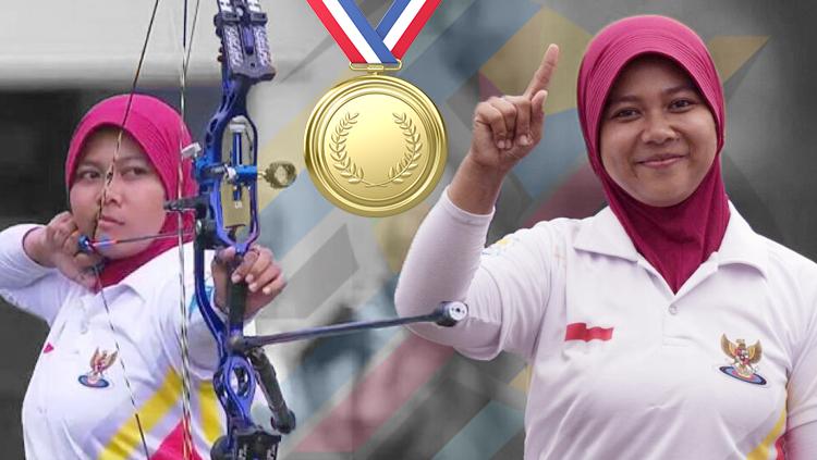 Sti Ranti  berhasil meraih medali emas pertama dan kedua di Sea Games. Copyright: Grafis: Eli Suhaeli/INDOSPORT/kualalumpur2017.com