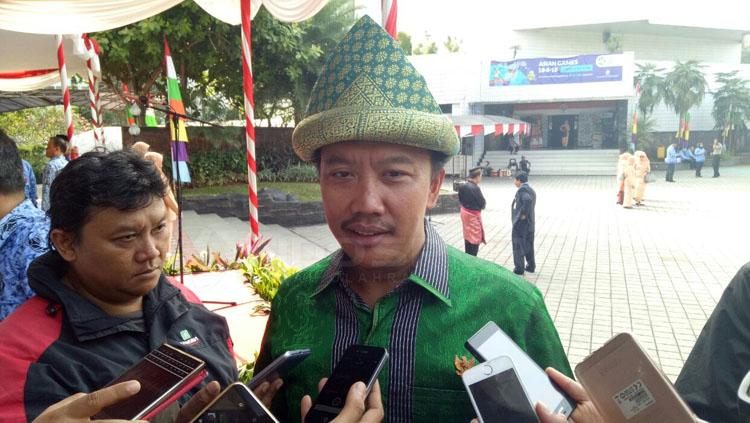 Menpora, Imam Nahrawi, memimpin upacara kemerdekaan Indonesia ke-72. Copyright: Zainal Hasan/INDOSPORT