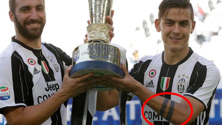 Paulo Dybala dan Gonzalo Higuain. Copyright: Istimewa