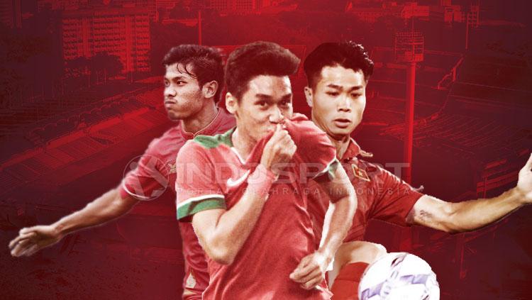 Aung Thu, Nguyen Cong Phuong, dan Septian David Maulana.